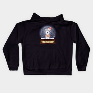 Schnauzer Christmas Gift Kids Hoodie